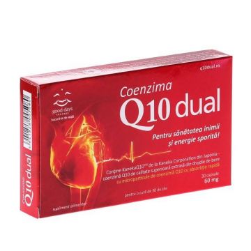 Coenzima Q10 Dual 30cps - Good Days Therapy