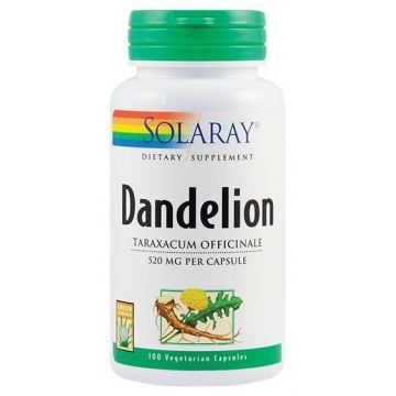 Dandelion (Papadie) 520mg 100tb - Solaray - Secom