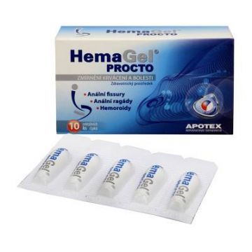 HemaGel Procto 10supozitoare - Good Days Therapy