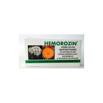 HEMOROZIN SUPOZITOARE 1,5g - 10buc (BLISTER) - Elzin PLant