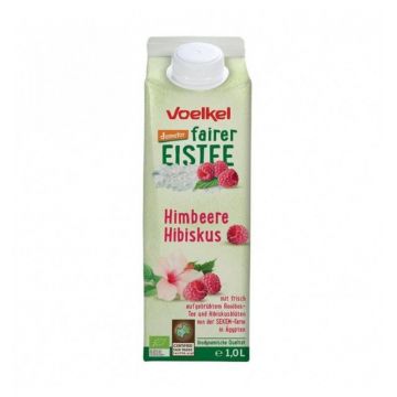 Ice tea cu zmeura si hibiscus - eco-bio 1,0L - Voelkel