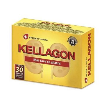 Kellagon - pt pietre la rinichi - 30cps - Sprint Pharma