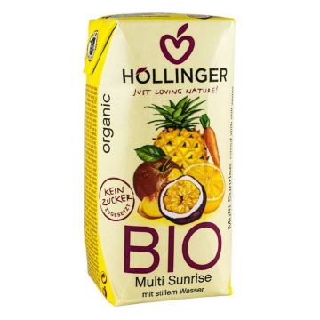 Multi sunrise suc din amestec de fructe - eco-bio 0,2l - Hollinger