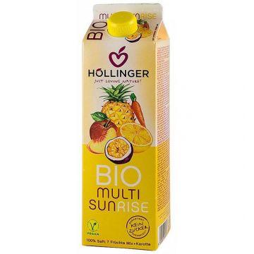 Multi Sunrise suc din amestec de fructe - eco-bio 1L - Hollinger