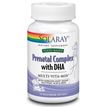 Prenatal Complex with DHA Multi-Vita-Min 30tb - Solaray - Secom