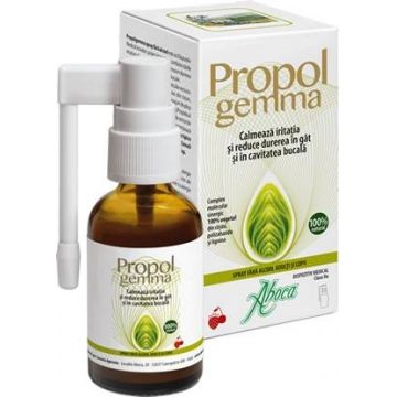 PROPOLGEMMA - SPRAY FARA ALCOOL ADULTI SI COPII 30ml - Aboca