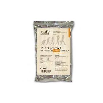 Pudra proteica din seminte de in PALEO, 300g - Pronat