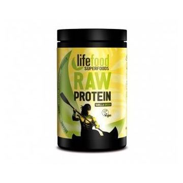 Pudra proteica Green Vanilla Superfood raw eco-bio 450g - Lifefood