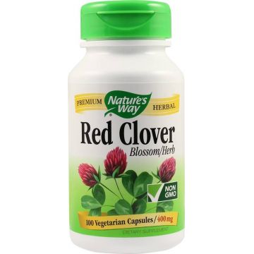 Red Clover (Trifoi-rosu) 400mg 100tb - Nature's Way - Secom
