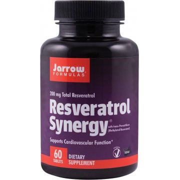 Resveratrol Synergy 200 60tb - Jarrow Formulas - Secom