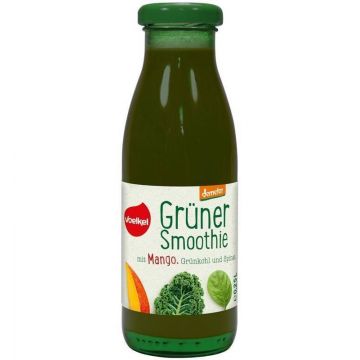 Smoothie verde cu mango - eco-bio varza kale si spanac - eco-bio 250ml - Voelkel