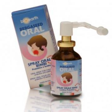 Spray oral pentru copii Bergaseed, 30ml - Bioearth