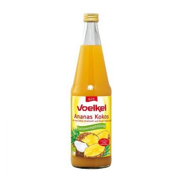 Suc de ananas cu cocos - eco-bio 0,7L - Voelkel