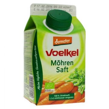 Suc de morcovi lactofermentat - eco-bio 0,5l - Voelkel