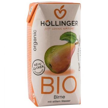 Suc de pere cu pai - eco-bio 200ml - Hollinger