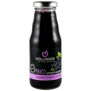 Suc din coacaze negre - eco-bio 200ml - Hollinger