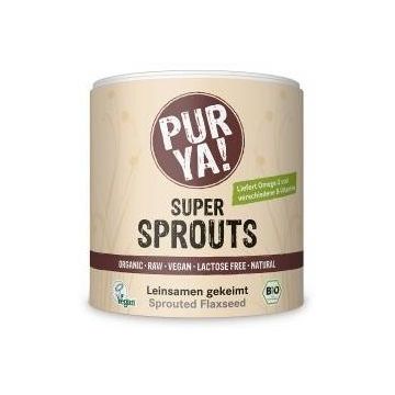 Super Sprouts seminte de in germinate raw eco-bio 200g - Pur Ya!