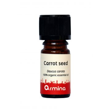 Ulei esential din seminte de morcov (daucus carota) eco-bio 5ml - Armina