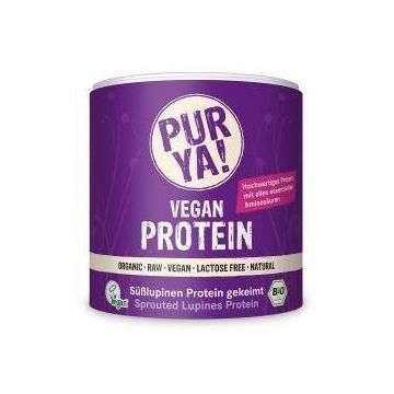 Vegan Protein din seminte de lupin germinate raw eco-bio 200g - Pur Ya!