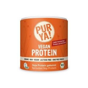 Vegan Protein din soia germinata raw eco-bio 250g - Pur Ya!