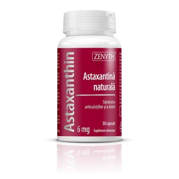 Astaxantina naturala 6mg - 30cps - Zenyth