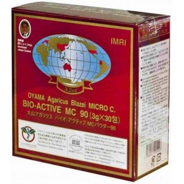 Bio Active MC - Extract din Agaricus Blazei Muril - Ciuperca lui Dumnezeu - antitumoral - 30plicuri x 3g