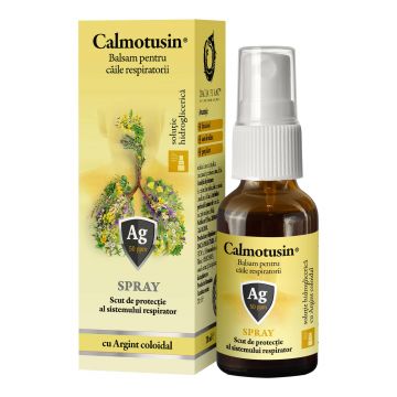 Calmotusin spray cu Argint coloidal - 20ml Dacia Plant