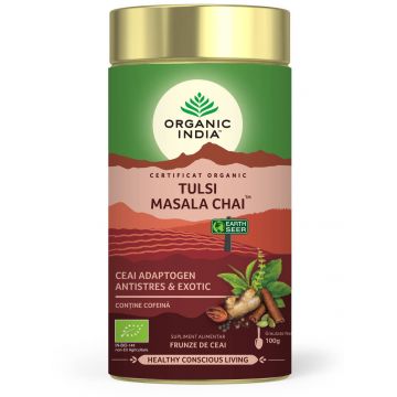 Ceai Tulsi Masala 100g - eco-bio - Organic India