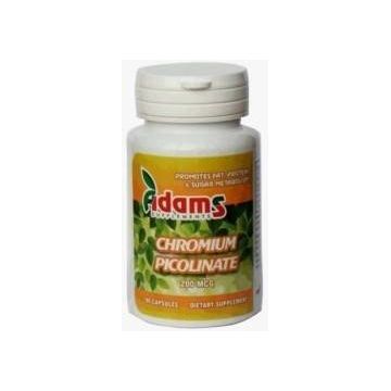 Crom Picolinat 200mcg 90cps, ADAMS