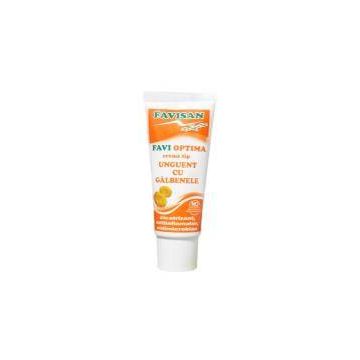 FAVIOPTIMA CREMA TIP UNGUENT CU GALBENELE, 40ml - Favisan