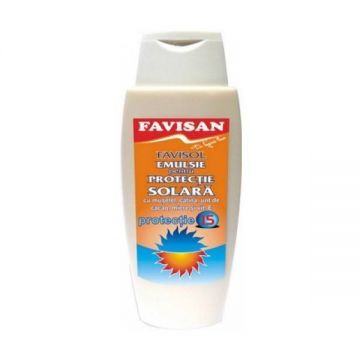 FAVISOL, EMULSIE PROTECTIE SOLARA, SPF 15, 250ml, Favisan