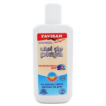 FAVISOL, ULEI DE PLAJA, FPS 10, 125ml, Favisan