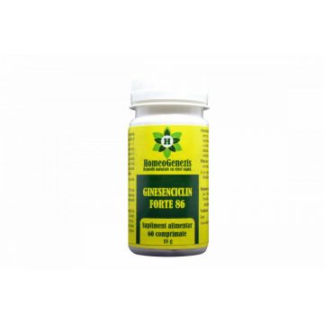 Ginesenciclin Forte 86, reglator hormonal si ginecologic, 60cpr Homeogenezis