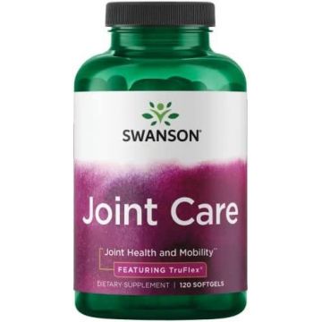 Joint Care – Glucozamina, Condroitina si MSM, complex pentru articulatii, 120 capsule moi, Swanson