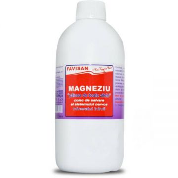 Magneziu Lichid 500ml, FAVISAN