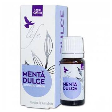 Menta Dulce ulei esential integral 10ml, Life Bio