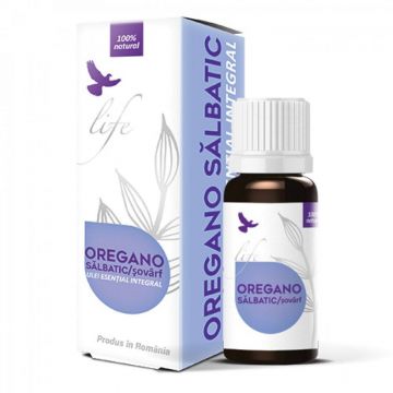 Oregano Salbatic Sovarf ulei esential integral 10ml, Life Bio