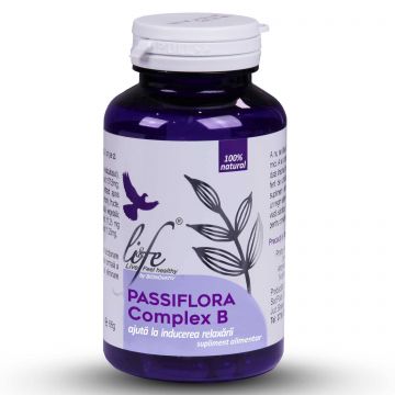 Passiflora + Complex B, 60cps, Life Bio