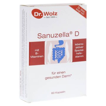 Sanuzella D - derma - 60cps - Dr. Wolz
