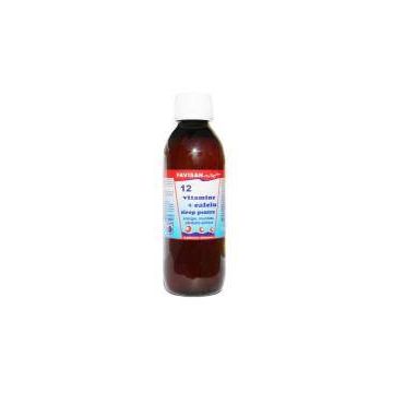 SIROP 12 VITAMINE + CALCIU, 250ml - Favisan