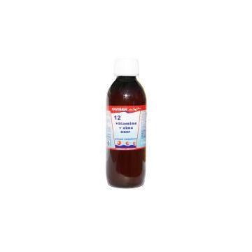 SIROP 12 VITAMINE SI ZINC, 250ml - Favisan