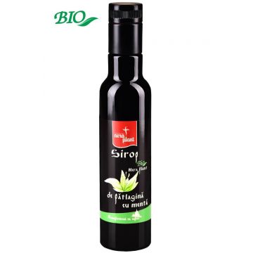 Sirop de patlagina cu menta, 250ml - Nera Plant