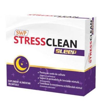 Stressclean Sleep 30 capsule - Sun Wave Pharma