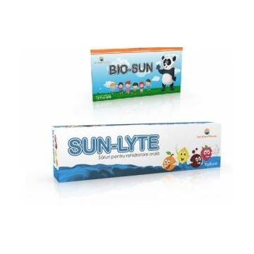 SUN-LYTE - saruri de rehidratare + BIO-SUN probiotice - Sun Wave Pharma