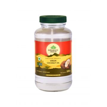 ULEI DE COCOS EXTRA VIRGIN PREMIUM 500ml (455g) - ECO-BIO -ORGANIC INDIA