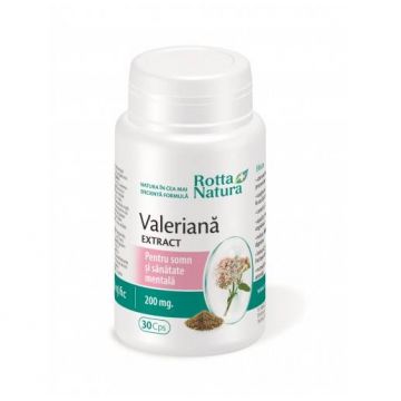 Valeriana 200mg extract - 30cps - Rotta Natura