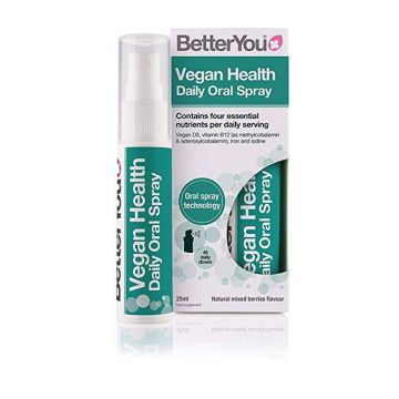 VEGAN Health Oral Spray 25ml, BETTERYOU