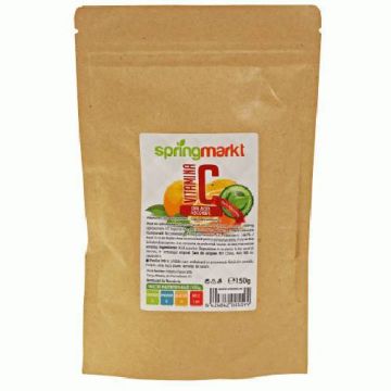 Vitamina C pulbere (acid ascorbic) 150g - SPRINGMARKT