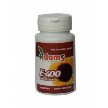 Vitamina E de sinteza 400UI – 30cps - ADAMS Vitamina E de sinteza 400UI – 30cps - ADAMS