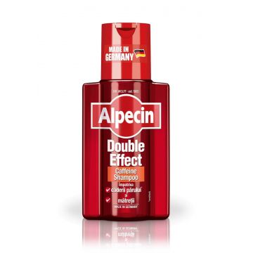 Alpecin Double-Effect Caffeine Shampoo, sampon cu dublu efect 250ml